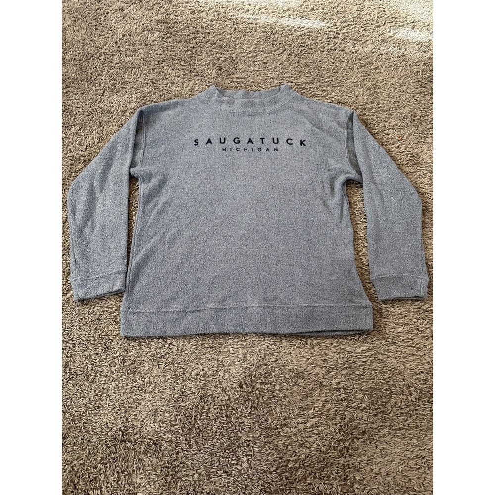Saugatuck Michigan Sweatshirt Small S MV Sport Heavy Blend Souvenir Artist Haven